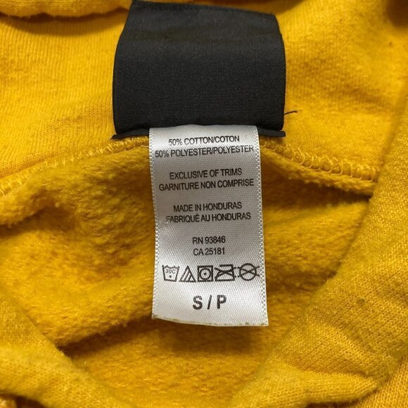 Thrasher Gonz Skate Hoodie Mens Size Small Pullover Logo Yellow Gold Magazine - Picture 5 of 9